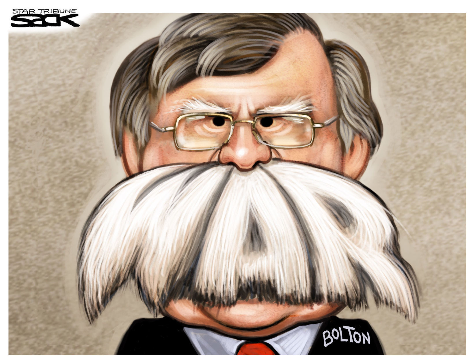 Bolton Warmong by Steve Sack, The Minneapolis Star-Tribune